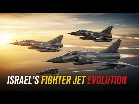 “Israel’s Fighter Jet Evolution SHOCKS the World! From Mirage to Kfir to the Secret Lavi Jet”