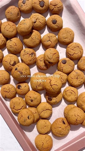 29 reactions | MINI COOKIES  I cannot tell you how obsessed I am...