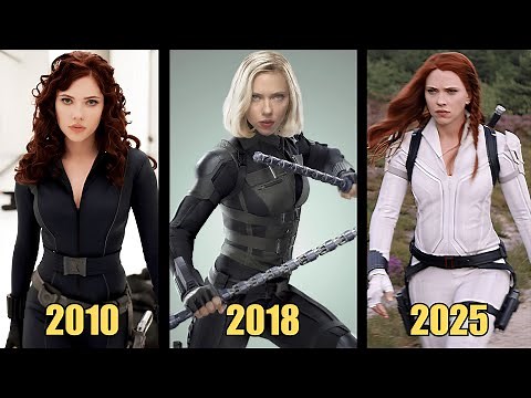 Black Widow’s Evolution: From Iron Man 2 to Black Widow | Marvel Movie Scenes
