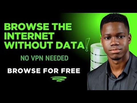How to Browse the Internet for FREE in 2025 (No VPN, No Data, 100% Working!)