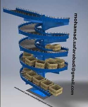 Spiral Gravity Roller Conveyor