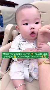 Mama you are mine forever! 😂 I need to hold you tight! 🔒 DO NOT even try to run! 😂🤣
