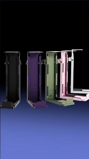 Arozzi PC Mount - Under Desk PC Holder