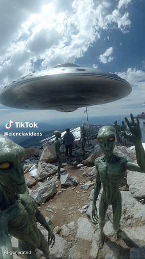 Alien Encounter Captured on Camera