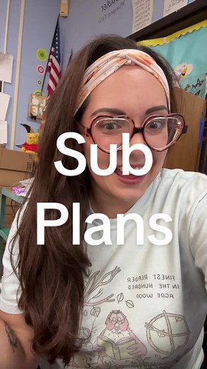 Sub plans as an elementary school librarian! #schoollibrarian #subplans