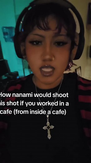 How Nanami Would Flirt in a Cafe Setting