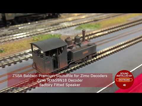 Bachmann 009 Gauge Baldwin Tank Locomotive Sound installation by Digitrains