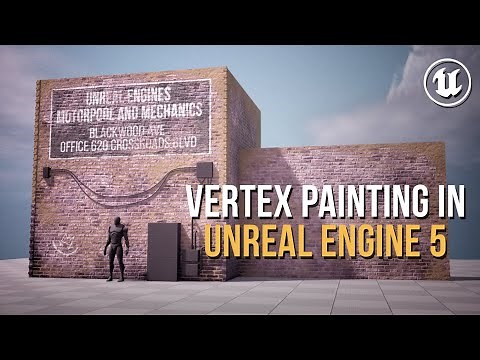 How To Create & Use Your First Vertex Paint Material in UE5