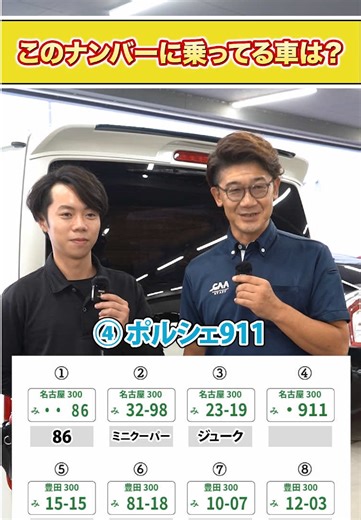 中古車クイズで分かる車の知識