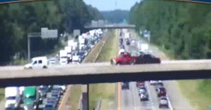 I-95 south in Henrico reopens, backup clear after semi incident