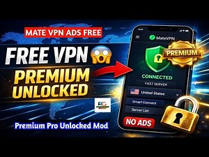 MateVPN Mod APK Pro Download 🔥 Unlimited Premium | Fast & Secure VPN (2026) Modded By TechnicalATG