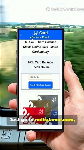 How to Check NOL Card Balance Online | Dubai Metro & Bus Guide 2025
