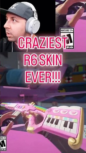 CRAZIEST R6 SKIN EVER!!! #rainbowsixsiege #rainbowsix #r6 #r6s #gaming