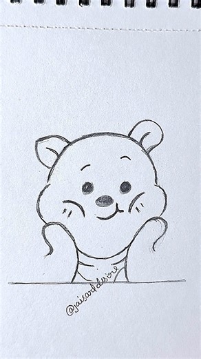 Cute Bear Face Drawing 🧸 | Easy Pencil Sketch for Beginners #Shorts