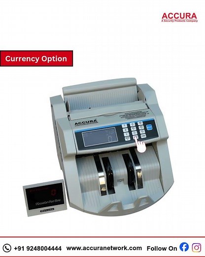 💰Automatic Note Counting Machine with Fake Note Detector | UV + MG + IR | Cash Counter Demo