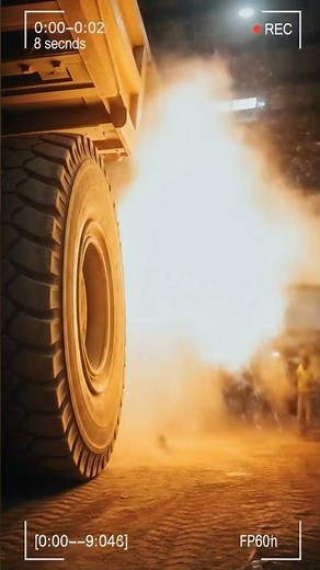 SHOCKING Tire Explosion Caught on Camera! 🤯