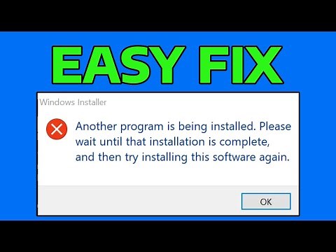 How To Fix Another Program is Being Installed Please Wait Until That Installation is Complete