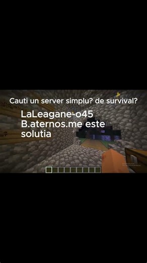 LaLeagane-o45B.aternos.me este solutia Server discord:https://discord.gg/wynYgcPQ