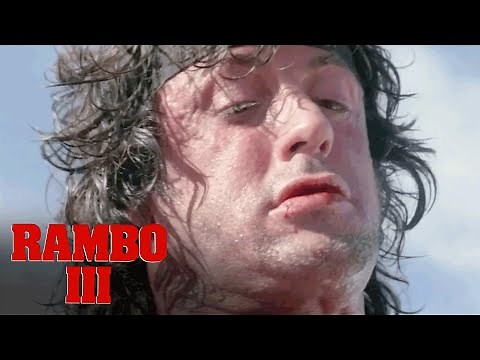 'Rambo Blows Up The Soviet's Muscle Man' Scene | Rambo III