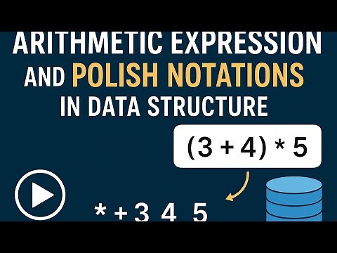 Arithmetic expressions and Polish notations in Stack