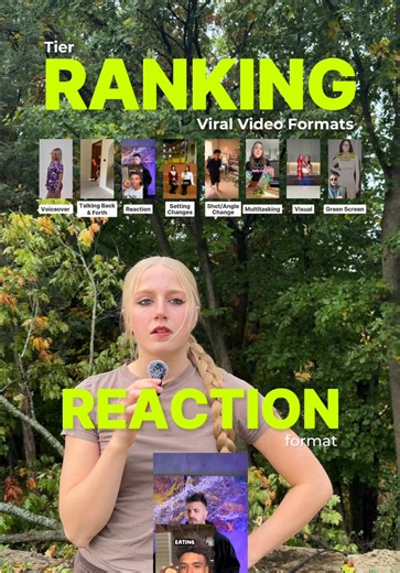 Tier Ranking Viral Video Formats. Follow for More Social Media Marketing Education!