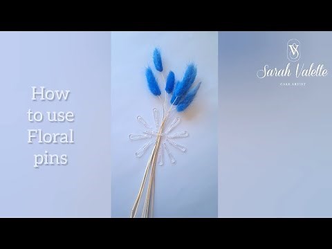 How to use my floral pins ⚘️