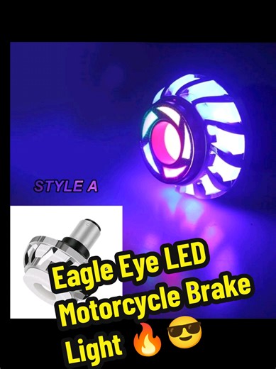 Eagle Eye LED Motorcycle Brake Light - Strobe Tail Light