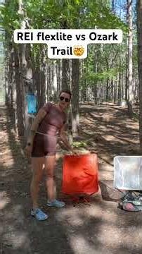 REI FLEXLITE vs Ozark trail Ultralight Backpacking Chair