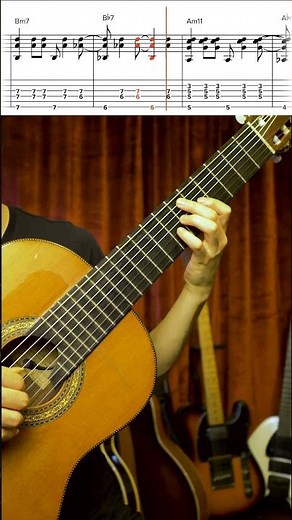 One Note Samba pt.1 solo guitar tab