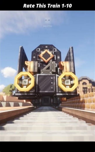Rate This Train 1-10 #minecraft #cinematicminecraft #minecraftmods