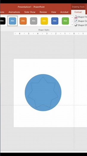 This PowerPoint Trick Will Blow Your Mind! 🌟 Star Inside a Circle Effect
