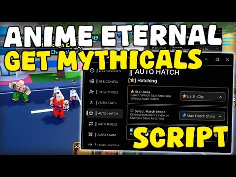 [🔥NEW] Roblox Anime Eternal Script Get Any Mythical, Kill Aura, Auto Farm Pastebin 2025