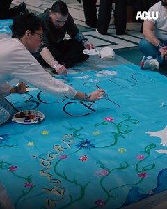 Even in times of crisis, our joy and creativity can be our greatest strength. This spring, we’re unveiling our Freedom to Be quilt on the National Mall made by trans people across the nation in celebration of the joy and resilience of our community. RSVP to join us in love and resistance at aclu.org/ftb-dc 🏳️‍⚧️ | ACLU