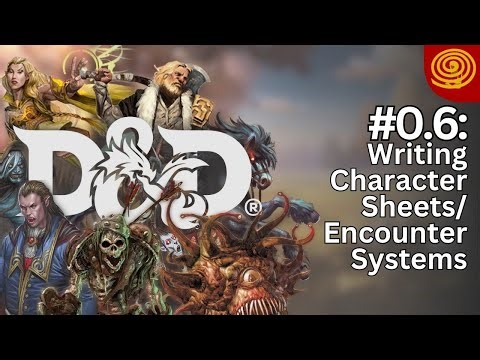 [Homebrew Solo TTRPG] Writing Character Sheets/Encounter Systems (#0.6)
