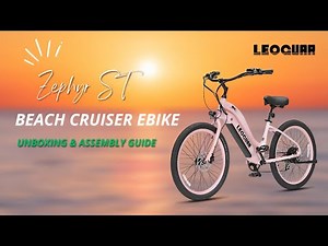 Zephyr ST Beach Cruiser Ebike | Unboxing & Assembly Guide