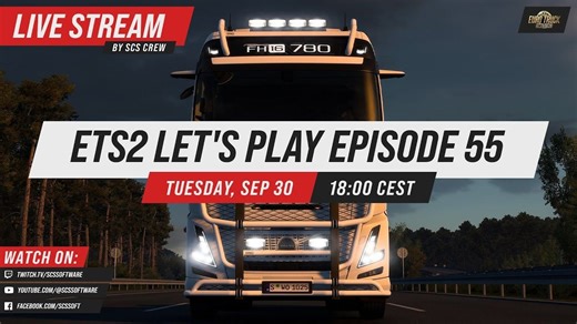 【YouTube|SCS Software】官方开车系列#327 一起玩|欧洲卡车模拟2#55|Let's Play | Euro Truck Simulato