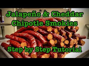 How to Make: Jalapeño & Cheese Chipotle Smokies! Step by Step Tutorial | Smokehouse Bayou