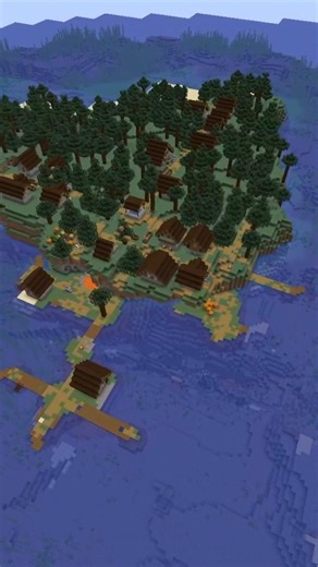 WIOSKA NA WYSPIE SEED w Minecraft 26.1