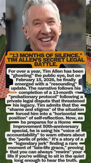Tim Allen's SECRET 13-Month Battle Revealed! 🛠️ #TimAllen #breakingnews