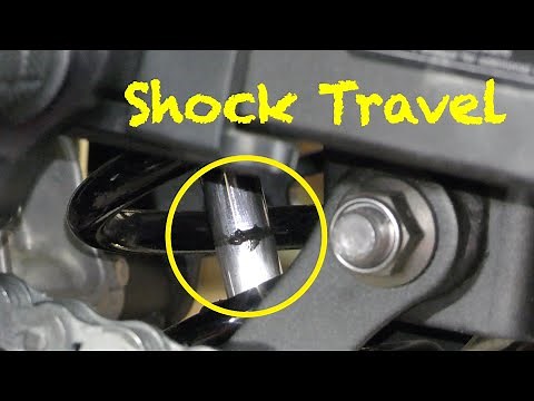 How to determine/measure Motorcycle Shock Travel