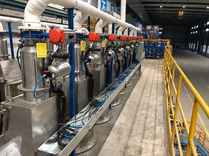 [Hot Item] Advanced Stainless Steel Bag Emptying Machine with Dust Control