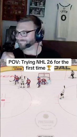 Playing NHL 26 for the first time 🏆