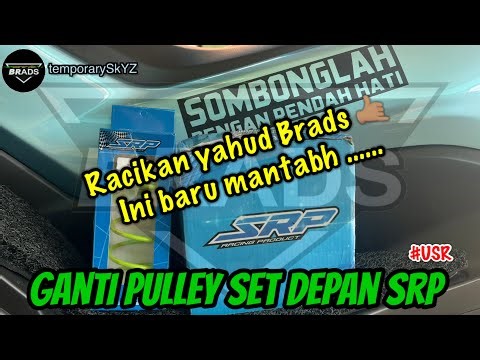 Ganti pulley set depan+per cvt SRP (USR)__Project iseng-iseng - All New NMAX 2020 #122