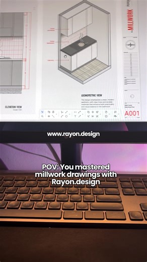 Interior designer? Speed up your drawing process with all-in-one software: @Rayon.design Here are a few things you can do with Rayon.design software: • Draw floor plans and millwork details • Use in-app furniture blocks • Create FF&E lists and lighting plans • Organize presentations and share a link to your client Discover how @Rayon.design can enhance your workflow. Try it here: www.rayon.design Trusted by over a thousand companies.#interiordesignsoftware #interiordesigner