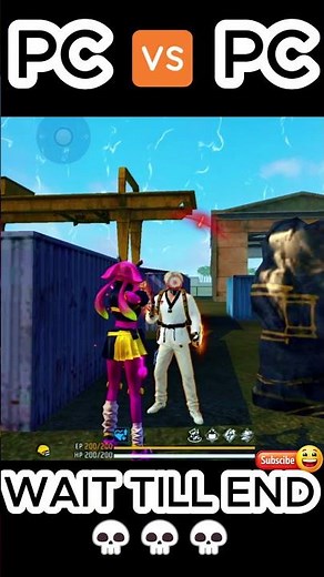 The Craziest PC vs PC Fight in Free Fire 🔥 #freefireshorts #freefire