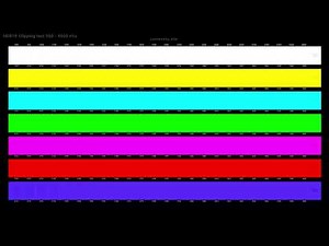 HDR10 test patterns: Tone Mapping/Clipping test 900-4000nits