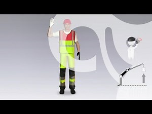 Safety signals for HIAB loader crane operators - A simple guide