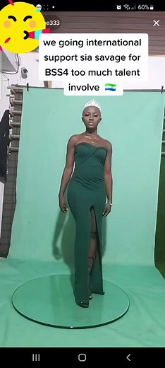 Support Sia Savage for BSS4 International Talent | Sierra Leone TikTok 🇸🇱