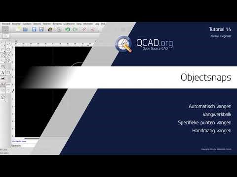 QCAD - 1.4 Objectsnaps