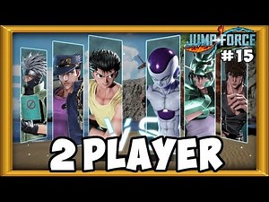 Jump Force 2 player offline - local multiplayer | ALL RANDOM #15